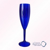 Taça Azul Transparente